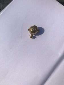 【送料無料】ネックレス　アンティークイエローゴールドantique 9k yellow gold clown charm fully working｜hokushin