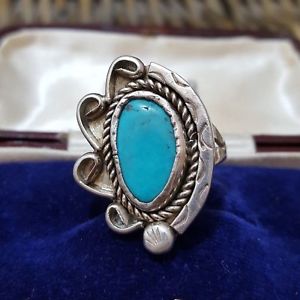 【送料無料】ネックレス　bennie bowekaty native american sterlingringturquoisezunisize obennie bowekaty native american sterling silver ring, turqu｜hokushin