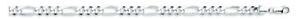 【送料無料】ネックレス　スターリングフィガロチェーン28ニューsterling silver figaro chain 28｜hokushin