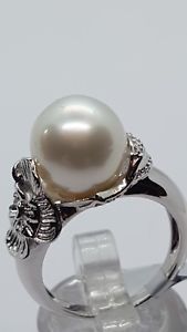 【送料無料】ネックレス　jaynes gems stunning large south sea white pearlring sizeno us7 eu5455jaynes gems stunning large south sea white pearl ri