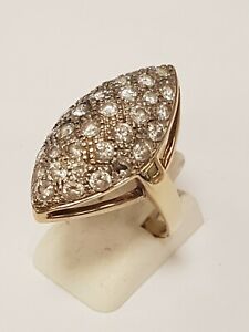 【送料無料】ネックレス　1 enticing 9ct gold cubic zirconia dress ring fullbritish hallmark1 enticing 9ct gold cubic zirconia dress ring full briti 36,387円