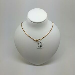 【送料無料】ネックレス　ソリッドゴールドチェーンドルmiran 150336 solid gold chain 9ct curb 50cm 29g rrp 335｜hokushin