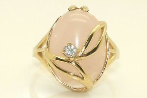 【送料無料】ネックレス　9ctゴールド12 ctローズコーツカボションczアクセントr 129ct gold 12 ct rose quartz cabochon cz accent dress ring, size r 12｜hokushin