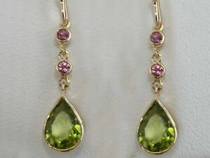 【送料無料】ネックレス　イエローゴールドシトリンアメジストティアドロップイヤリングgenuine solid 9ct yellow gold natural citrine amp; amethyst tear drop earrings