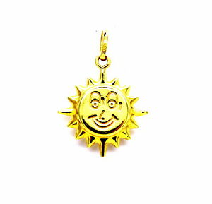 【送料無料】ネックレス　イエローゴールドペンダントスポークペンダントレディースサングラスyellow gold pendant 18kt sunglasses laughing with spoke pendant girls ladies