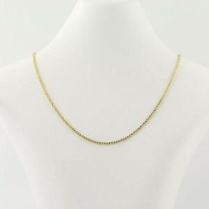 【送料無料】ネックレス　10kイェローゴールドリンクチェーン22ネックレス｜hokushin