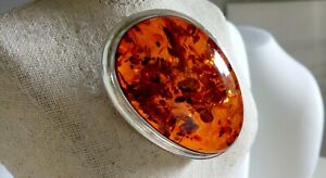 【送料無料】ネックレス　ｇスターリングシルバーウィスキーオレンジブローチピンextraordinary 28g sterling silver 925 star spangled whisky amber brooch pin