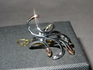 【送料無料】ネックレス　ウェールズスターリングシルバーローズライフエデンリングサイズ￥ゴールドツリーwelsh clogau sterling silver amp; rose gold tree of life eden ring size m rrp 199