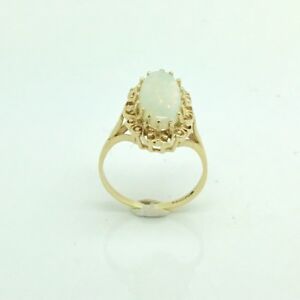 【送料無料】ネックレス　9ctオパールサイズm9ct gold opal ring size m｜hokushin