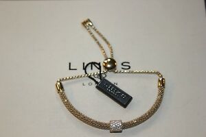 【送料無料】ネックレス　ロンドンシルバースターライトビーズｋブレスレットリンクgenuine links of london 925 silver starlight bead 18k ygv bracelet 50103425