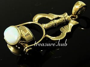 【送料無料】ネックレス ソリッドゴールドオーストラリアオパールスイベルフォブペンダントp032 genuine 9k 9ct solid gold natural australian opal swivel fob or pendant