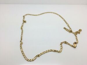 【送料無料】ネックレス　イエローゴールドフィガロチェーンladiesgents 9ct yellow gold 22 figaro chain 5506860