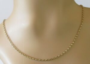 【送料無料】ネックレス　ヴィンテージイエローゴールドベルチャーチェーンインチvintage 9ct yellow gold belcher 47g chain 18inches in length 38,337円