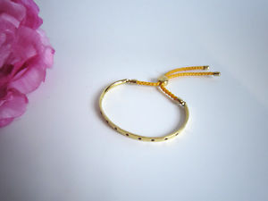 【送料無料】ネックレス　モニカフィジーブレスレットイエローゴールドmonica vinader fiji friendship bracelet yellow gold vermeil with gemstones 38,337円