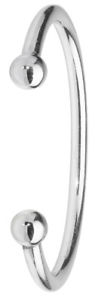 【送料無料】ネックレス　スターリングシルバーメンズsterling silver torc mens