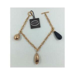 【送料無料】ネックレス　ブレスレットローズゴールドローズゴールドオニキスbracelet unoaerre woman 377ffh8620100 rose gold rose gold onyx