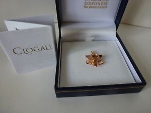 【送料無料】ネックレス　ウェールズゴールドローズゴールドラッパスイセンclogau welsh gold, large 9ct rose gold daffodil charm 45,370円