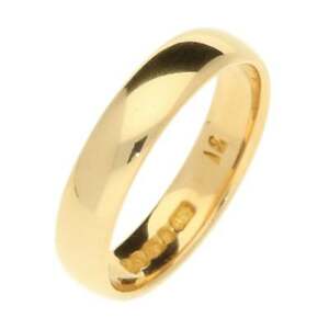 【送料無料】ネックレス　ゴールド22ct gold 4mm wedding ring 39g