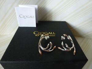 【送料無料】ネックレス　ゴールドシルバーローズライフエデンイヤリング￥ゴールドツリーclogau gold, silver amp; rose gold tree of life eden earrings rrp 350