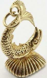 【送料無料】ネックレス　ゴールドストーンホブペンダントソリッドゴールド9ct gold stone set fob, charm or pendant hallmarked solid gold weighs 73 grms