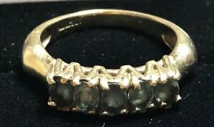 【送料無料】ネックレス　ヴィンテージ9ctエメラルドサイズn368gvintage 9ct gold emerald ring, size n,368g