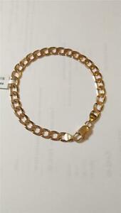 【送料無料】ネックレス　ゴールドブレスレット9ct gold bracelet