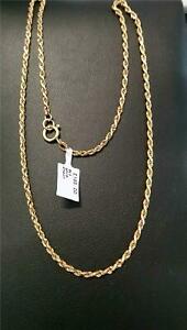 【送料無料】ネックレス　ゴールドチェーン9ct gold chain