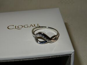 【送料無料】ネックレス　ウェールズスターリングシルバーローズゴールドリングサイズ￥ welsh clogau sterling silver amp; rose gold eternity ring size m rrp 219｜hokushin