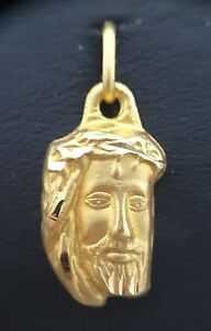 【送料無料】ネックレス　ｋイエローゴールドイエスキリストペンダントドルmiran 800445 18k yellow gold jesus pendant 17g rrp 380 41,587円