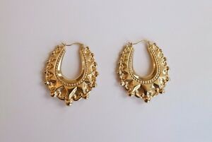 【送料無料】ネックレス　9ctクレオール58イアリングg9ct gold creole earrings 58g 42,237円