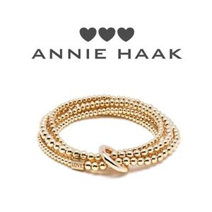 【送料無料】ネックレス　アニーゴールドブレスレット￥ヤードannie haak bnamp;b 17cm yard of love gold bracelet b078217 rrp 225 42,237円