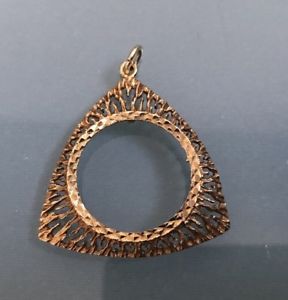 【送料無料】ネックレス　9ct408マウントペンダントno coingfull sovereign 9ct gold mountpendant no coin weight 408g fully hallmarked｜hokushin