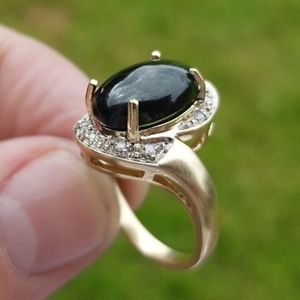 【送料無料】ネックレス　9ctサイズnstunning 9ct gold ring size n