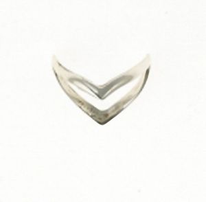 【送料無料】ネックレス　ウィッシュボーンリングイエローゴールドソリッドレディースサイズwishbone ring yellow gold solid hallmarked ladies size f v