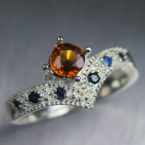 【送料無料】ネックレス　シナモンオレンジエソナイトガーネット92514k18kプラチナnatural cinnamon orange hessonite garnet 925 silver 14k 18k gold platinum ring