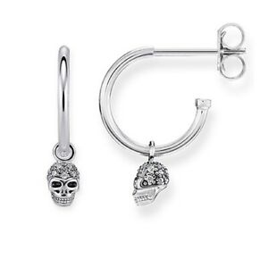 在庫有 送料無料 ネックレス トーマスハートイヤリングthomas Sabo Sterling Silver Rebel At Heart Earring D Cr 本店は Goalsr Com