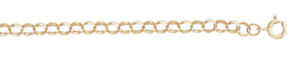 【送料無料】ネックレス　ゴールドラウンドベルチャーチェーン9ct gold round belcher chain length 22 3mm wide 38gms