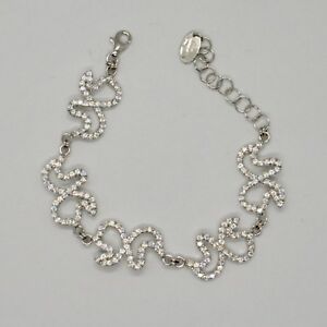 【送料無料】ネックレス　シルバーイタリアメアリージェーンバタフライジルコンブレスレットsilver 925 bracelet wings of butterfly zircon by mary jane ielpo made in italy