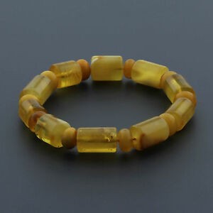 【送料無料】ネックレス　グラムバルトブレスレットnatural baltic amber bracelet for adult 1801gr cb99｜hokushin 42,237円