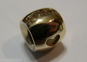 【送料無料】ネックレス　イエローローズホワイトゴールドシルバービーズkaedesigns, genuine 14ct yellow or rose or white gold or silver dad bead charm