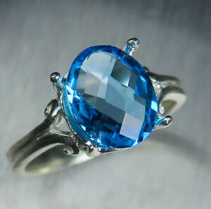 【送料無料】ネックレス　28ctスイストパーズ9259ct 14k18kプラチナ28ct natural swiss blue topaz 925 silver 9ct 14k 18k gold platinum ring｜hokushin