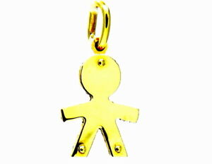 【送料無料】ネックレス　イエローゴールドペンダントyellow gold pendant 18kt child