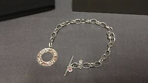 【送料無料】ネックレス　ウェールズシルバーローズゴールドツリーブレスレット￥welsh clogau silver amp; rose gold evolutionary tree bracelet rrp 229