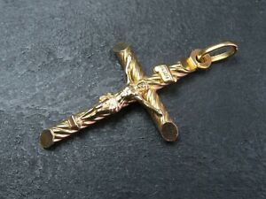【送料無料】ネックレス　ヴィンテージゴールドペンダントvintage 18ct gold cricifix pendant c1980 unoaerrre