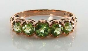 【送料無料】ネックレス ローズゴールドペリドットアールデコインリングフリーサイズdivine 9k 9ct rose gold aaa peridot eternity art deco ins ring free resize