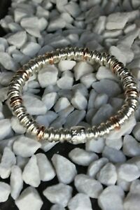 【送料無料】ネックレス　ロンドンスターリングシルバーリンクローズゴールドブレスレットlinks of london sterling silver amp; 18kt rose gold vermeil bracelet｜hokushin