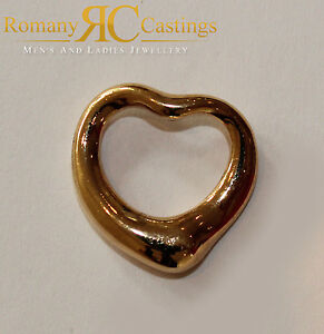 【送料無料】ネックレス　ゴールドレディースペンダントグラム9ct gold ladies large heart free following pendant 65 grams stamped 375