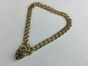 【送料無料】ネックレス 9ct83g7インチ9ct gold yellow charm bracelet 7 inches 83g available worldwide