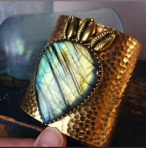 【送料無料】ネックレス　mermaids muse cuff in labradoritemermaids muse cuff in labradorite