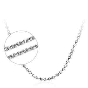 【送料無料】ネックレス　oリンクチェーンネックレス16インチblingプラチナ950ネックレス